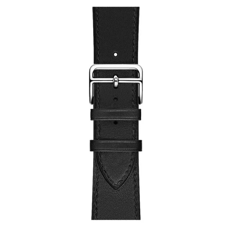 Genuine Leather Bracelet Strap For Apple Watch Band 45mm 49mm 41mm 44mm 42mm 40mm band iWatch Ultra/2 10 42/46mm 9 8 7 6 5 4 SE